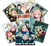 ePanda Anime SPY FAMILY Poster,HD Printing Posters for Girl Living Room Bedroom Aesthetic Wall Collage Kit Anime Pictures Decor Art Print,11.5x16.5 inches,Set of 8pcs