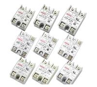 EPANO 1pcs SSR-10 25 40 50 60 75 80 100DA DC control AC SSR white shell Single phase Solid state relay without plastic SSR-25DA SSR-40DA(VA,SSR 75)