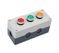 EPANO Illuminated button switch control box power start stop knob 1234 hole reset jog self-locking 24V 220V(E,24V)