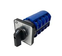 EPANO LW26-63 DIN Rail Mounted Multi Position Rotary Cam Switch 690V 63A 4 Pole Universal Changeover Cam Switch YMW26 LW28(OFF-ON)
