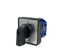 EPANO LW26 YMW26-25/1 Rotary Cam Switch 3 Position Knob Changeover Selector 25A 1 Pole 4 Terminals Silver Contact Fatory Supply(0-1 Position)