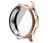 EPANO Plating Protective Case For Garmin Venu 2 / 2S Protector Frame Cover Soft TPU Shell For Garmin Vivoactive 4S / 4 Smartwatch Case(Rose Gold,For Venu 2S)