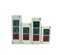 EPANO Push Button Control Switch Box 2P/3P Two/Three Position AC250V 3A 5A ON-OFF FWD-REV-OFF PB-2 PB-3 TB-2 TB-3(PB-3)
