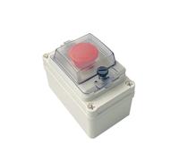 EPANO Waterproof IP67 Outdoor Push Button Switch Box Emergency Stop 1P Mushroom Control Distribution Manual 10A