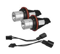 ePathChina 2pcs 1000LM 6000K Error Free LED Angel Eyes Marker Lights Bulbs Fit for BMW E39 E53 E60 E61 E63 E64 E65 E66 E87 525i 530i xi 545i M5 (Green)
