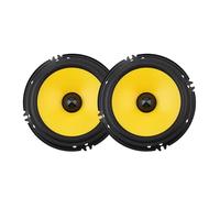 ePathChina 2pcs Full Range Frequency Car Audio Speaker Heavy Mid-bass Ultra-thin Modified Speaker Non-destructive Installation (6 Inch)