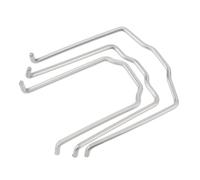 ePathChina 3Pcs Radiator Hose Retaining Spring Clip, Horse Shoe Clip Clamp for BMW E39 E38 E60 E90 745Li X5 E46 (3)