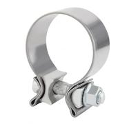 ePathChina 48-51mm Stainless Steel Exhaust Clamp, Band Clamp for Car, Motorcycle, Automotive Pipe Replacement (1)