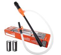 ePathChina Portable Power Battery Pump, Battery Operated Electric Siphon Pump for Water, Gasoline, Fuel Transfer, 3 Foot Long Hose, 2.2 Gallons Per Min