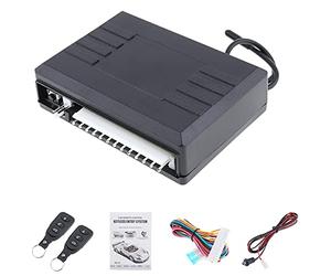 ePathChina Universal 12V Car Auto Remote Central Kit Door Lock Locking Vehicle Keyless Entry System with Remote Control Car Alarm System