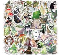 EPCDBBRT 100 Witch Graffiti Stickers Set, Anime Witch Stickers, Forest Witch Stickers, Suitable For Scrapbooking, Computers, Mobile Phones, Skateboards
