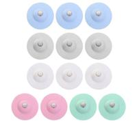 EPCDBBRT 13 Pieces Of Drain Plugs, Silicone Drain Plugs, Push-Type Drain Plugs, Suitable For Sewer Pipes, Sinks, And Bathtubs