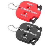 EPCDBBRT 2 Piece Golf Scorer, Square Scorer, Double Scorer, Mini Scorer, Portable Scorer, Manual Counter