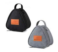 EPCDBBRT 2-Piece Triangular Lunch Bag - Reusable Thermal Lunch Box, Suitable For Travel, Gym, Picnic, Work