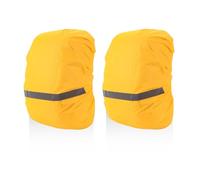 EPCDBBRT 2 Pieces Bicycle Basket Rain Cover, Oxford Cloth Rain Cover, Reflective And Eye-Catching Rain Cover, Bicycle Rear Basket Rain Cover (53 * 20 * 19M)