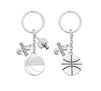 EPCDBBRT 2 Pieces Football Pendant Keychain, Boys Ball Pendant Keychain, Backpack Pendant, Boy Keychain Gift, Decorative Pendant