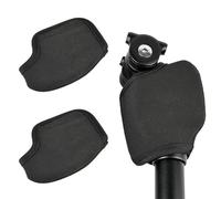 EPCDBBRT 2 Pieces Seatpost Spring Protector, Seatpost Nylon Protector, Mountain Bike Seatpost Dust Cover, Damper Protector, Reusable Cover