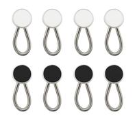 EPCDBBRT 8 Pieces Spring Extension Buckle, Detachable Buckle, Universal Button, Spring Waist Expansion Buckle, Adjustable Telescopic Buckle