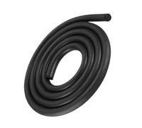 EPDM Black Door Seal Dia 3-12mm Rubber Foam Sealing Weatherstrip, 5M Round Rubber Foaming Filler Strip 1pc(4mm)