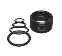 EPDM Gasket, 10 Pcs Black O-ring Sealing, 6 mm x 58 mm x 70 mm Rubber Ring