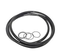 EPDM O-Ring 168mm ID, 180mm OD, 6mm Width, Black O-Rings, Metric Sealing Gasket Pack of 5