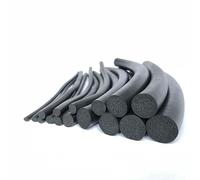 Epdm Rubber Foam Sponge Seal Strip Round Dia. 2mm 3mm 3.5mm 4mm 6mm 7mm 8mm 9mm 10mm 11mm 12mm 13mm 14mm 15mm 16 30mm Black Gap (Size : 20meter, Color 4mm)(Dia. 9mm,10meter)
