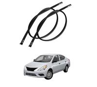 EPDM Rubber Roof Drip Rail Seal Strip for Nissan Sunny 2010-2016 OE: 73853-3AW0A 73852-3AW0A - OEM Quality Car Roof Channel Moulding All-Weather Waterproof Trim