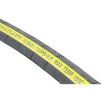 EPDM Rubber Water Suction & DELIVERY Hose (10 BAR W.P. / 130C) **Price PER METRE** (45mm (1.3/4') I.D. x 56mm O.D.)