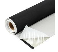 EPDM Self-Adhesive Waterproofing Membrane,Peel&Stick Rubber Flat Roof Sheet | 50 Mil 1x9.3m Reinforced Self-Adhesive Waterproof Underlayment, Heavy Duty Waterproof Barrier Roofing Felt for Sheds RV Patio