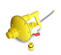 Epdpekc 1 PCS Water Line Water Pressure Regulator Automatic Pressure Regulating Valve Yellow
