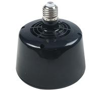 Epdpekc 1 Piece Insulation Lamp Heating Lamp Warm Air Lamp Smart Constant Temperature For Pets Brooding (Black)