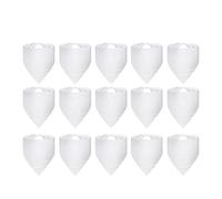 Epdpekc 15 Pcs Sublimation Blank Pet Bandana Heat Transfer Washable DIY Triangle Dog Scarf Bibs Kerchief for Dogs Puppy Cats