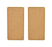 Epdpekc 2-Part Cat Scratch Mat Sisal Cat Scratch Mat Cat Scratch Mat for Cats with Adhesive Tape Cat Scratch Mat 50 X 25 cm