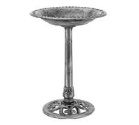 Epdpekc Bird Feeder Spring and Summer Garden Bird Bath Landscape Ornaments with Ground Bird Feeder C