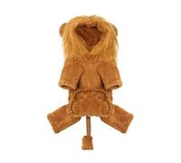 Epdpekc Dog Lion Costume Pet Clothes for Simulation Lion Pets Outfits Cosplay Lion Hoodie Cat Costume for