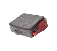 Epdpekc Foldable Cat for Travel Litter Tray Leakproof with Zipped Lid Portable Cat Toilet for Hotel Car Outdoors 30 X 30cm