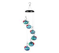 Epdpekc Life Charming Wind Chimes Bird Feeders for Outdoors Hanging Ant and Bee Proof,Never Leak C