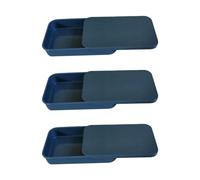 Epdpekc Mini Bird Training Food Box Hand-Held Parrot Feeder Feeding Box Training Food Jar Bird Interactive Toy Blue