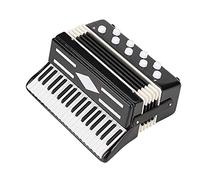 Epdpekc Miniature Accordion Mini Musical Instrument Accordion Exquisite Musical Instruments Holiday Decoration Music Gifts