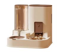 Epdpekc Pet Cat Large Capacity Water Dispenser Dry Wet Separation for Automatic Feeder Drinking Water Supplies Food Container