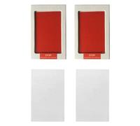 Epdpekc Pet Dog Print Ink Kit Pad Baby Handprint Footprint Safe DIY Hand Footprint Easy Clean Pet Souvenir Red