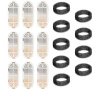Epdpekc Replacement Filters for 108Oz/3.2L Stainless Steel Cat Water Fountain Quiet Cat Water Fountain Dog Water Dispenser