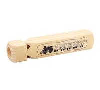 Epdpekc Solid Wood Train Whistle 4 Tone, Role Play Lover Wooden Whistle for Educational