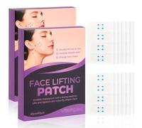EPDPLAY 160 PCS Invisible Face Lift Tape - Instant Neck Forehead Lift Tape for Sagging Skin Double Chin Eyes Jowls Facial Wrinkles Waterproof Stretchable Skin Tape for Women Makeup