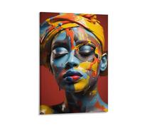 EPEDIC Modern Woman Bedroom Decor Wall Art Watercolor Girls Pictures Canvas Print Poster Framed Painting Artwork for Living Room Office