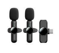 EPEDIC Professional Portable Wireless Microphone: Perfect For Smartphone USB Podcasts, PC, Both IPhone & Android Omnidirectional Condenser Recording Microphone