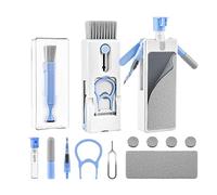 Epessa Keyboard Cleaning Kit,11 in 1 Keyboard Cleaner Tool,Laptop Cleaning Kit with Brush,Multifunctional Phone Cleaning Kit for PC Monitor Tablet MacBook Cell Phone Ipad Heaphones Airpods
