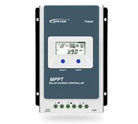 EPEVER 10A MPPT Solar Charge Controller Tracer AN Series with 12V/24V DC Automatically Identifying System Voltage fit for Lead-Acid and Lithium Batteries