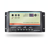 EPEVER Dual Battery Solar Charge Controller 20A 12V 24V Solar Regulator