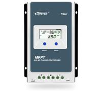 EPEVER MPPT Solar Charge Controller Tracer AN Series 10A/20A/30A/40A with 12V/24V DC Automatically Identifying System Voltage(10A)